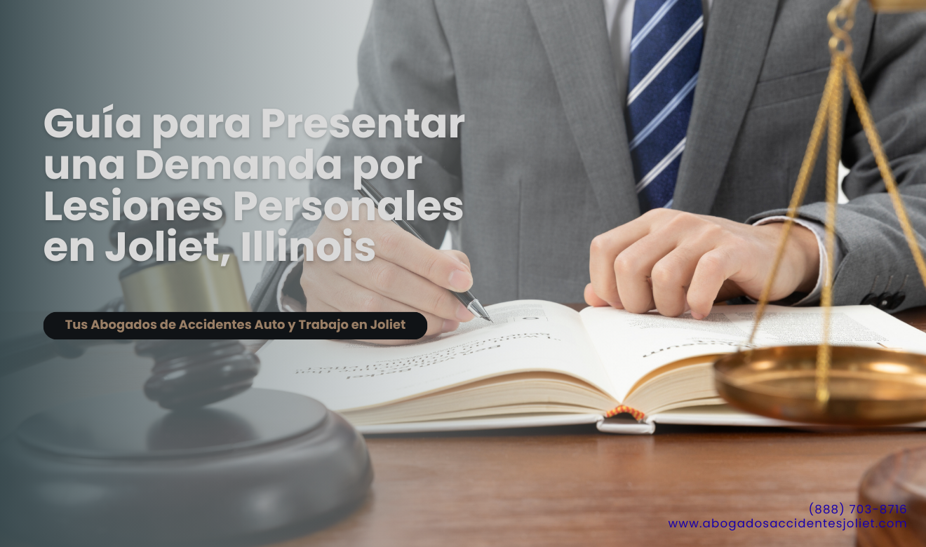 cómo presentar demanda por lesiones Joliet