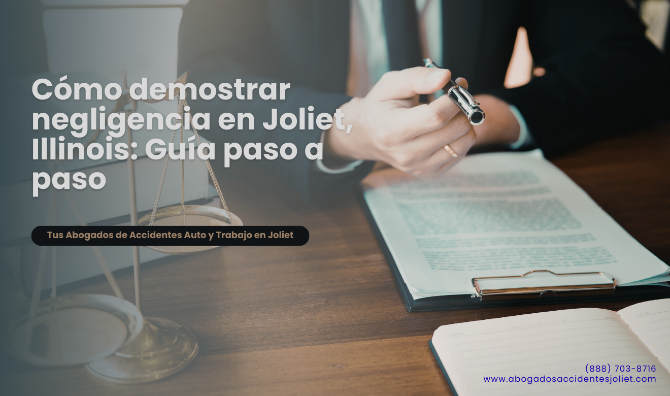 requisitos para probar negligencia Joliet