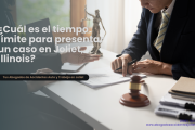 tiempo límite para presentar caso Joliet