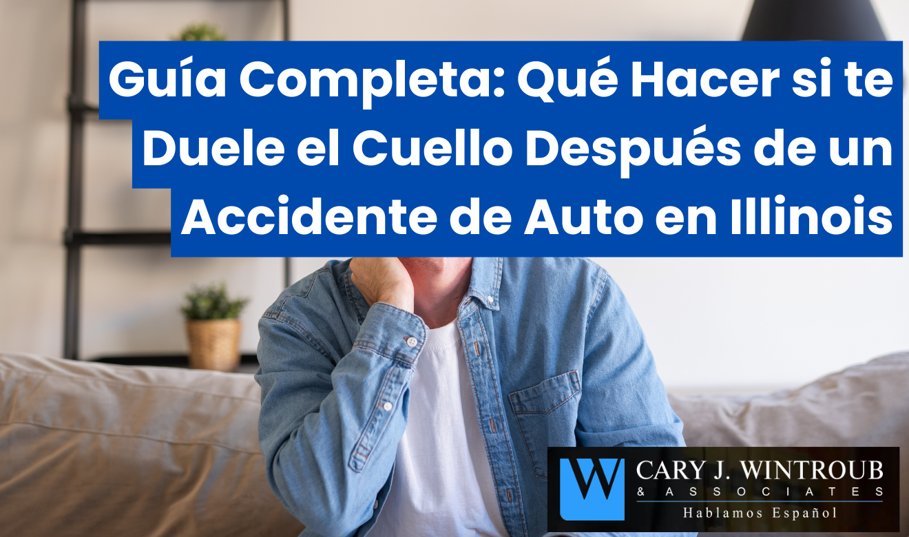 me duele el cuello después de un accidente de auto