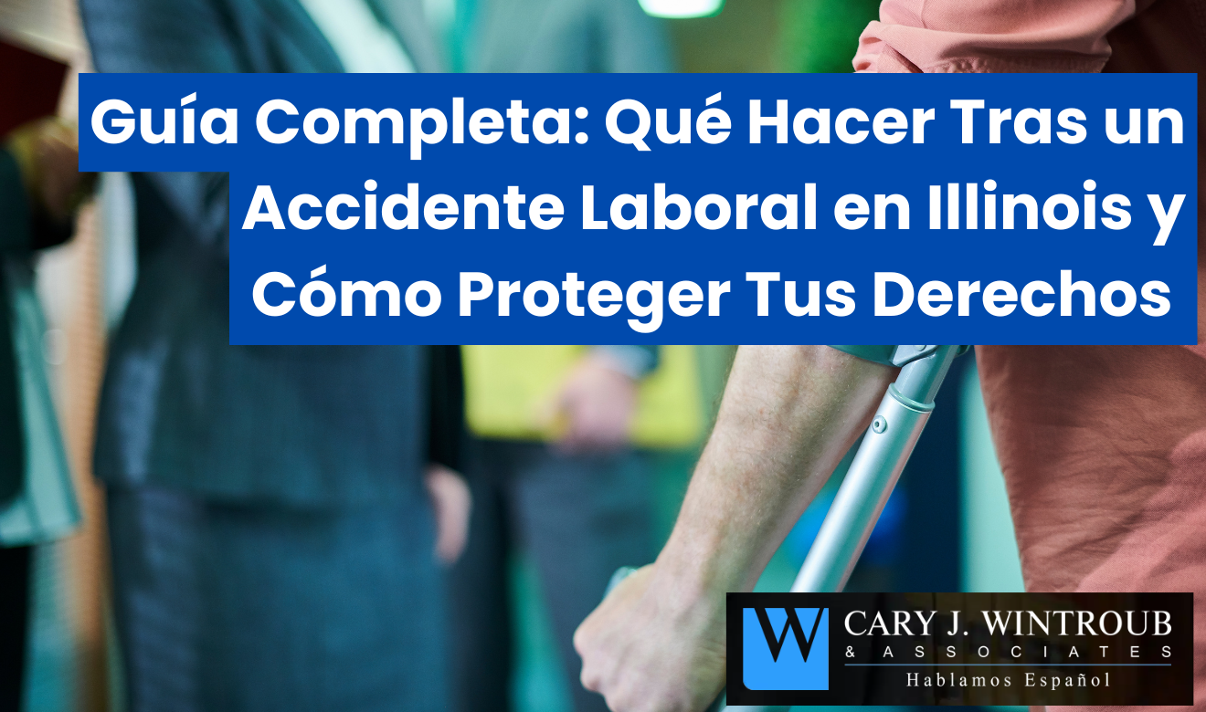 me lastimé en el trabajo qué hago ahora