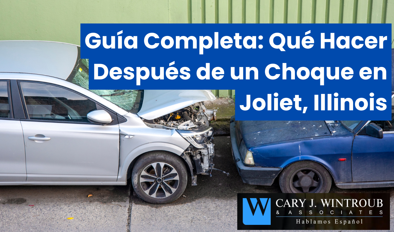 qué hacer después de un choque en Joliet
