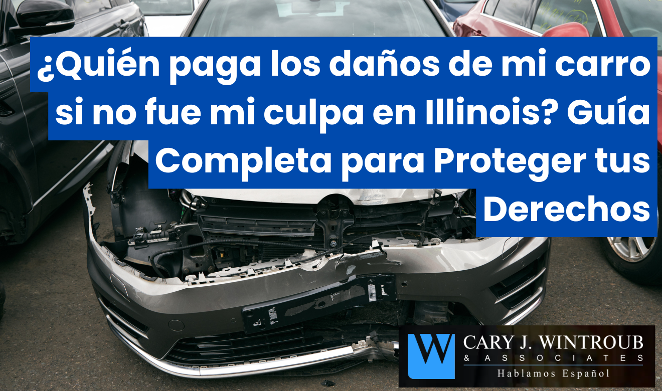 quién paga los daños de mi carro si no fue mi culpa