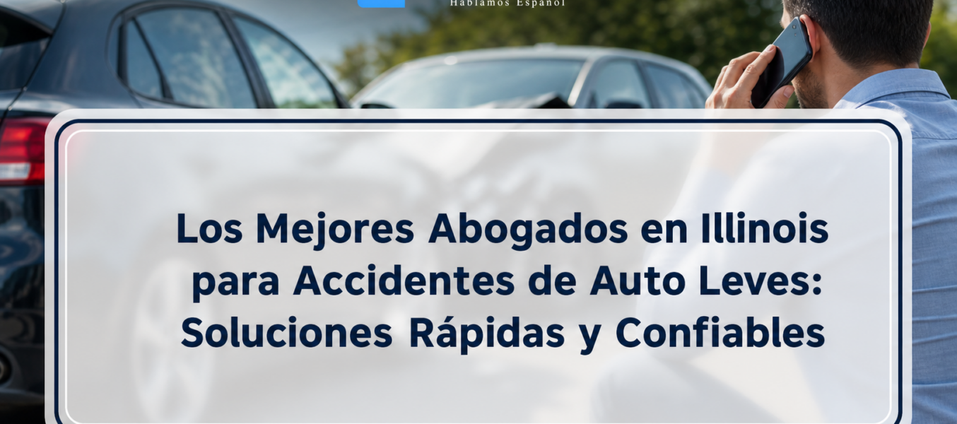 Los Mejores Abogados en Illinois para Accidentes de Auto Leves: Soluciones Rápidas y Confiables